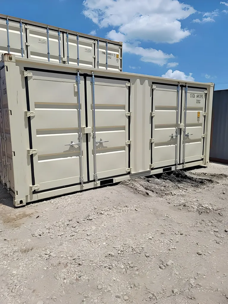 20ft Open Side Shipping Container – Dual Side Doors