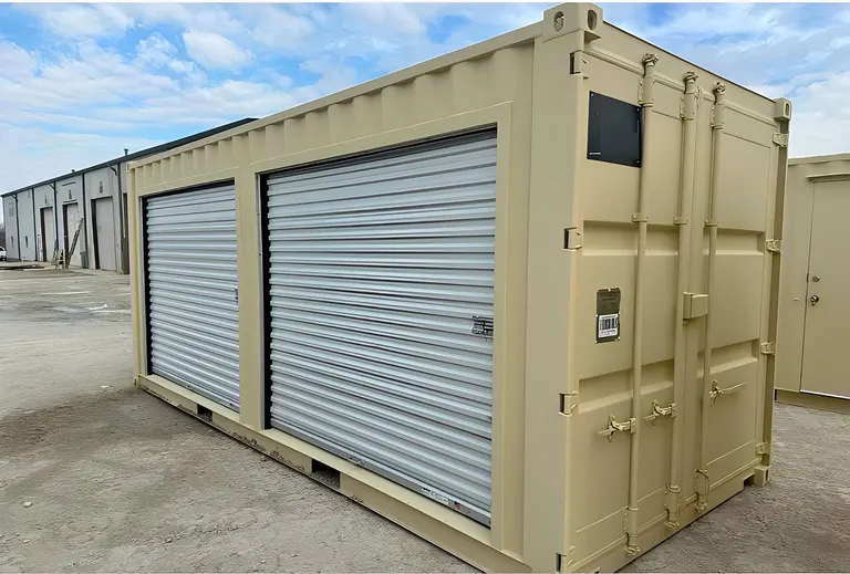20ft Shipping Container with Double Side Cargo Doors