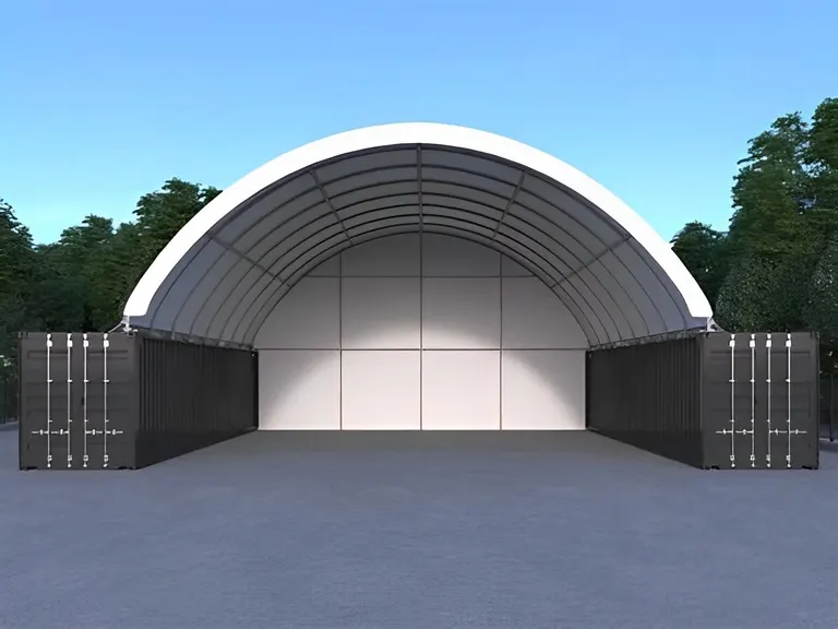 33 x 20ft Container Shelter (10 x 6m)