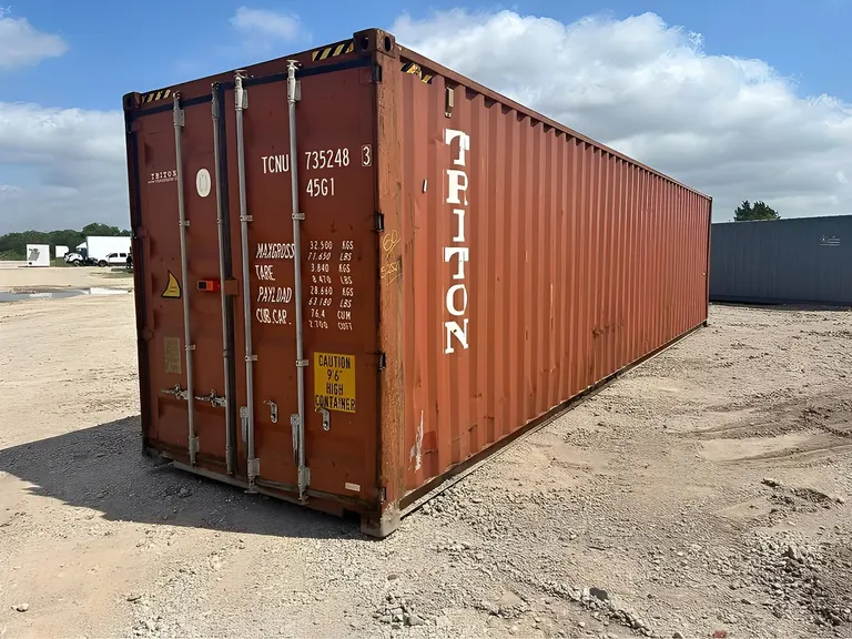 40ft Used High Cube Shipping Container – Wind & Watertight