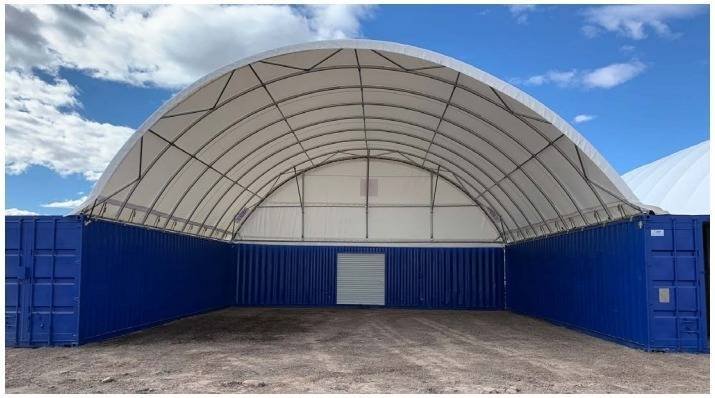 20 X 40ft Container Dome Shelter