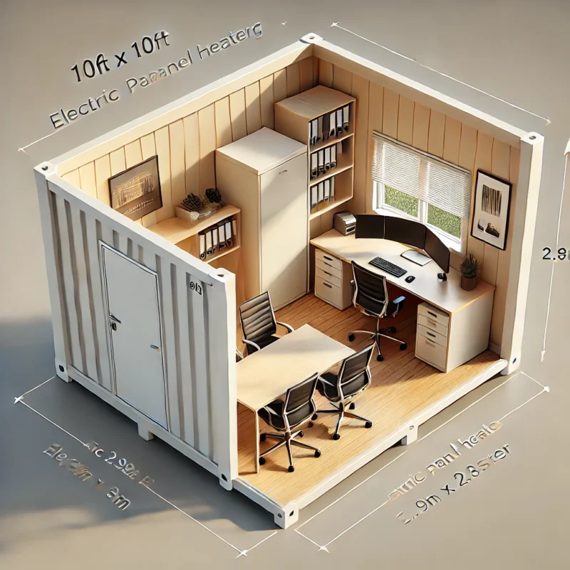 customizable jackleg cabin for work sites