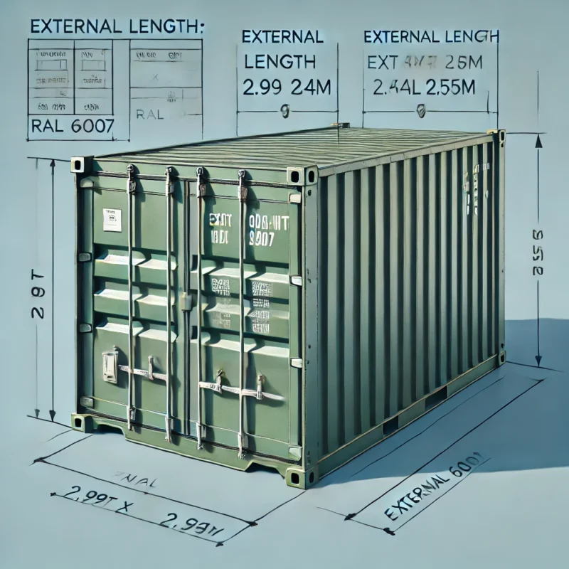 secure 10ft shipping container for sale