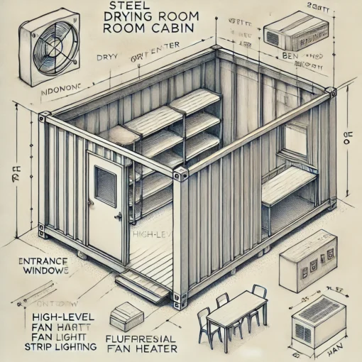 Portable drying room