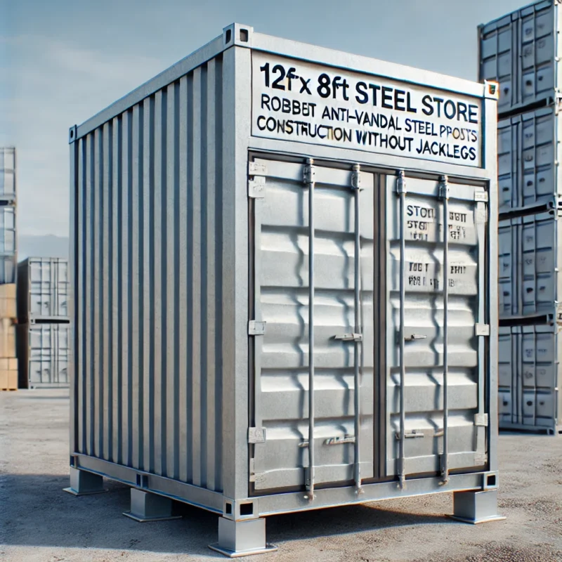 12ft x 8ft Steel Store