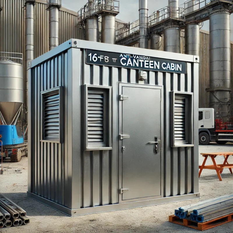 16ft x 8ft Steel Anti-Vandal Canteen