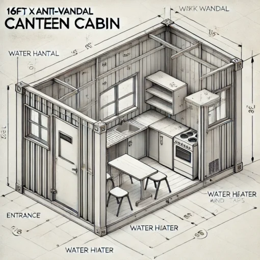 Portable mess room