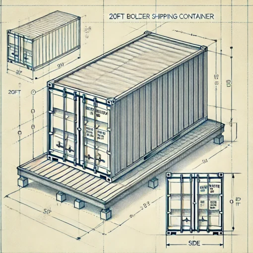 flat rack bolster shipping container