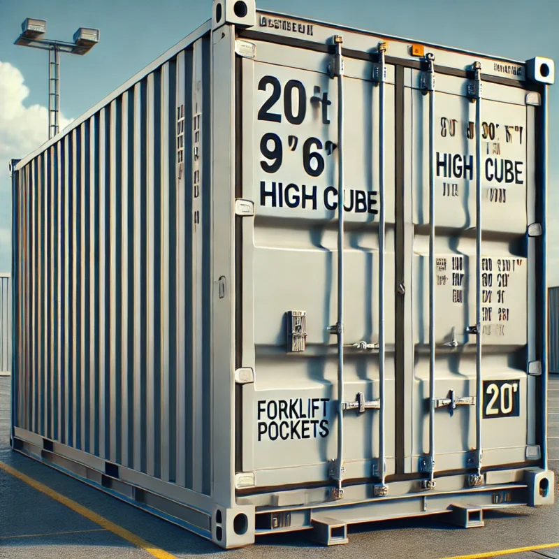 20ft High Cube Container for IBC Storage