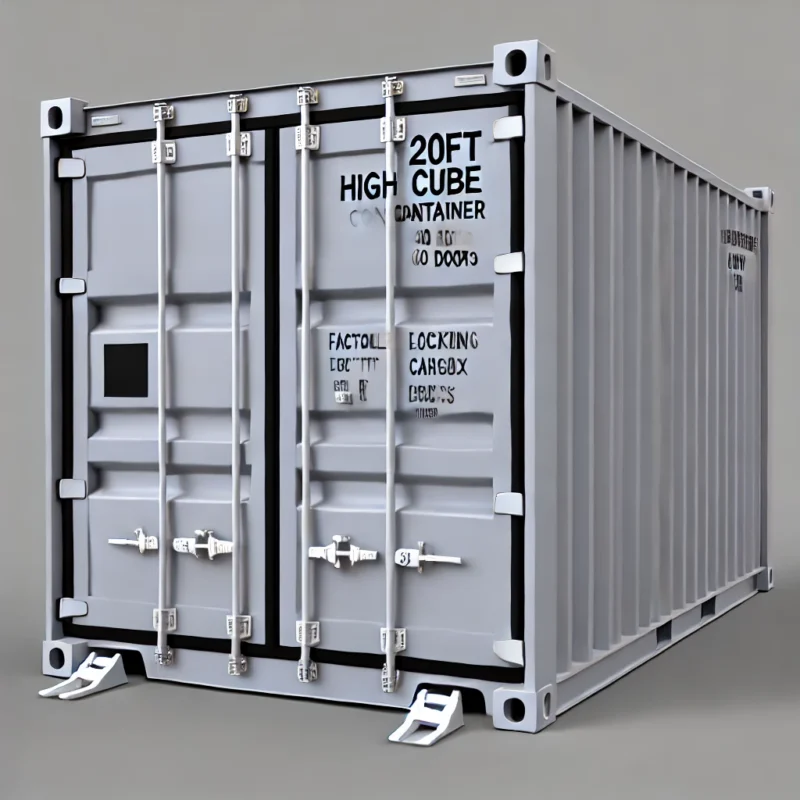 20ft High Cube Container - One Trip