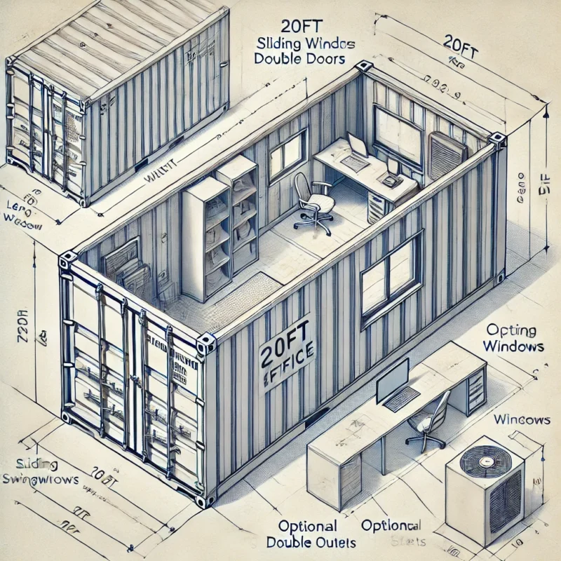 modular office container