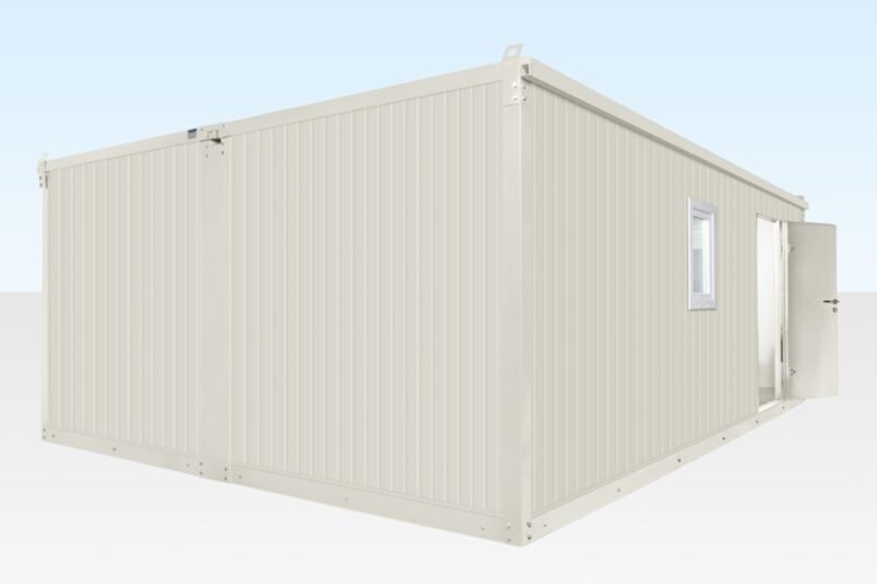 6.5M X 4.6M Side Linked Flat Pack Office (RAL9002) - Image 3