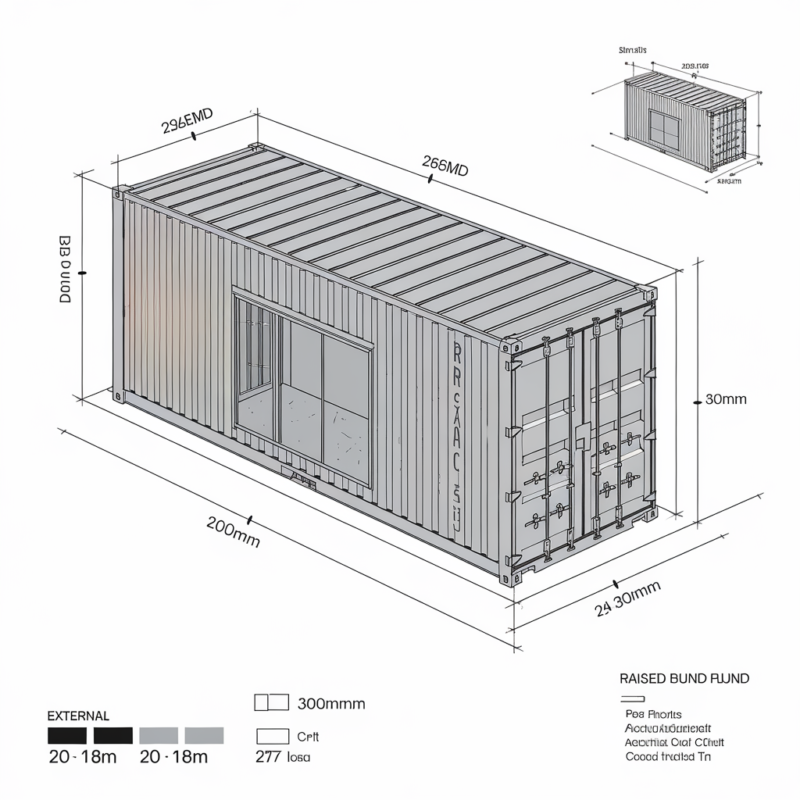 20FT X 8FT Raised Bunded Store