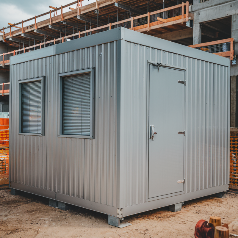 20ft x 8ft Steel Canteen/Drying Room Cabin