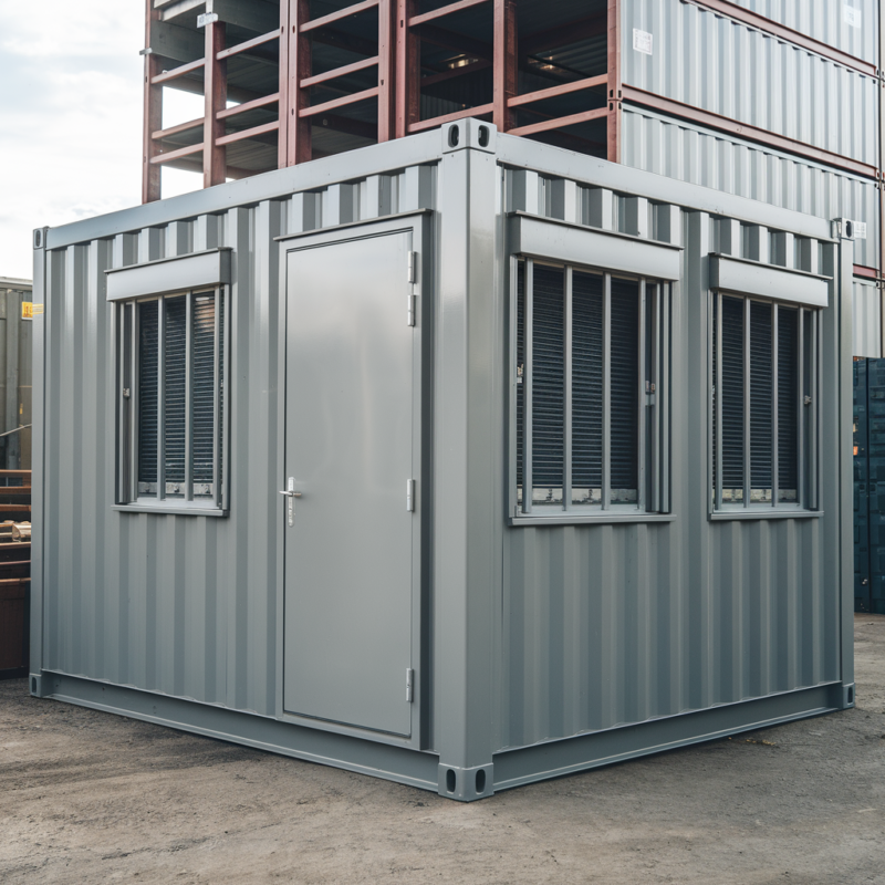 Durable steel cabin