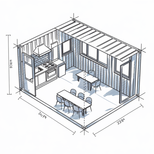 24ft x 9ft Steel Anti-Vandal Canteen