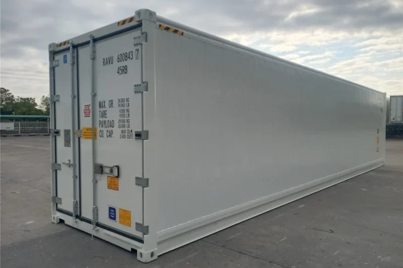 40ft Refrigerated High Cube Shipping Container