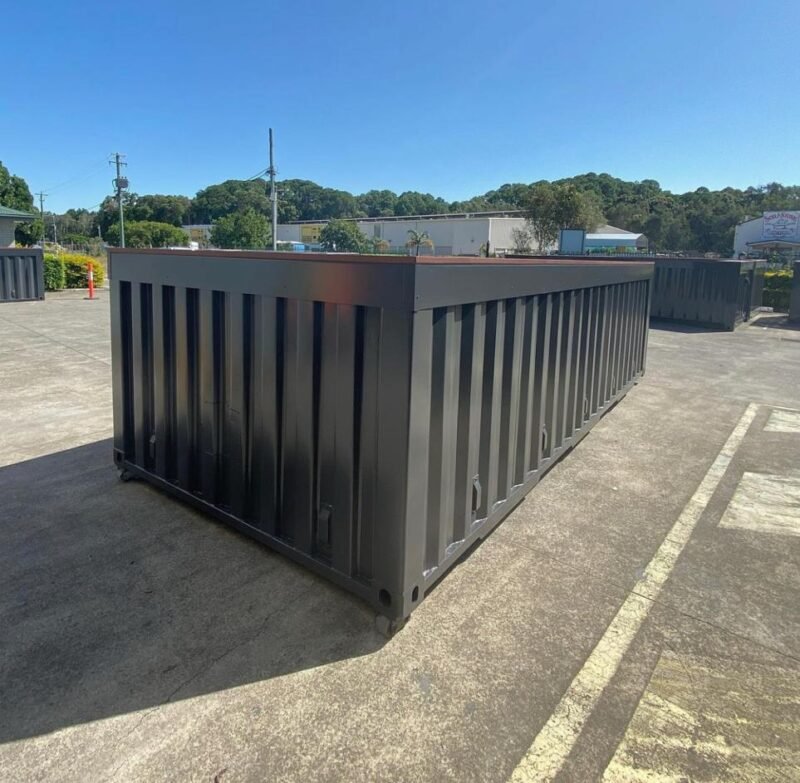 40 Ft Container Pool (Black) Customized