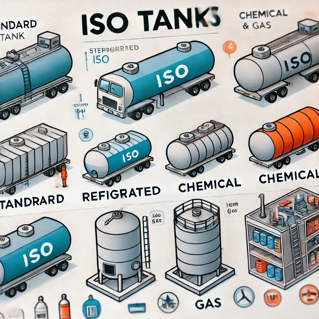 High-quality chemical storage ISO tanks